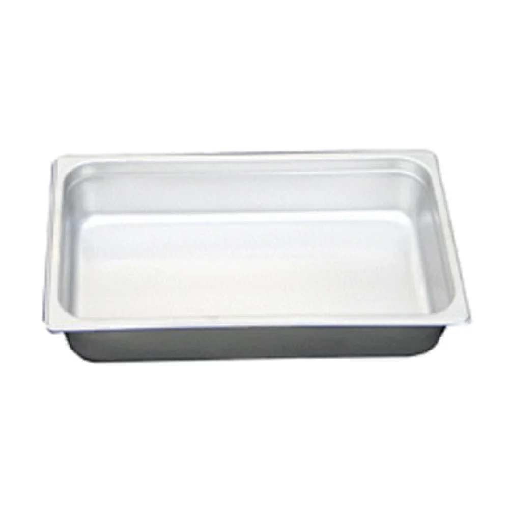 AccuTemp PAN-30022 2.5 Inch Full Size Solid Steamer Pan Stainless Steel with Durable Design