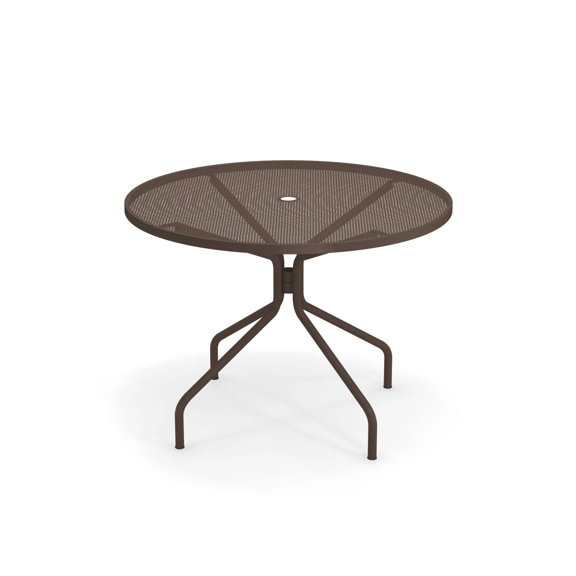 Emuamericas Llc E813-41 36 Inch Round Table with Umbrella Hole Mesh Top Emuamericas Llc E813-41 36 Inch Round Table with Umbrella Hole Mesh Top
