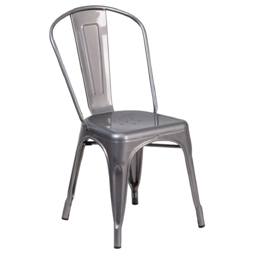 JMC Furniture HUDSON SERIES CHAIR 14 Inch Stackable Indoor Metal Seat and Back JMC Furniture HUDSON SERIES CHAIR 14 Inch Stackable Indoor Metal Seat and Back