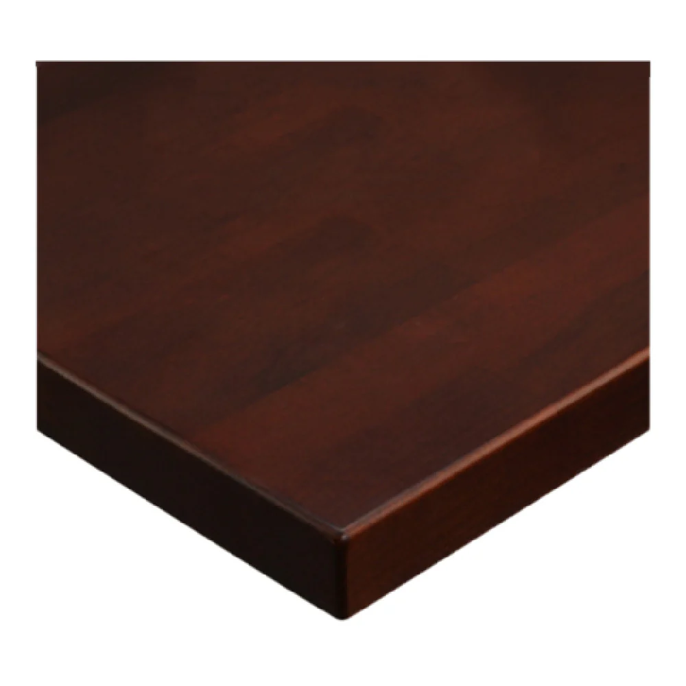 JMC Furniture 30X72 BEECHWOOD PLANK DARK MAHOGANY Table Top Indoor Use