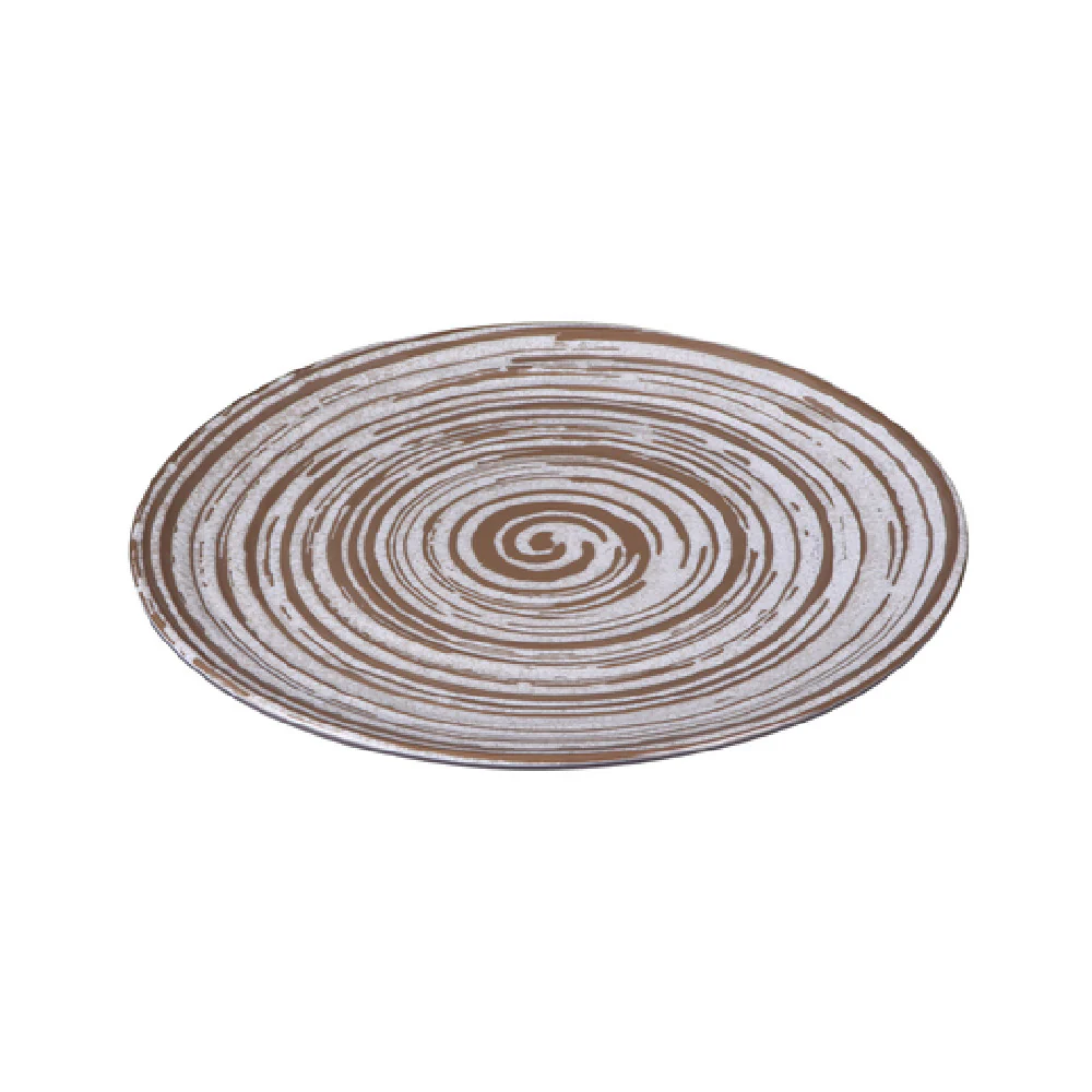 GET Enterprises B399106-SDW 10-1/2 Inch Round White Plate Packs of 6 GET Enterprises B399106-SDW 10-1/2 Inch Round White Plate Packs of 6