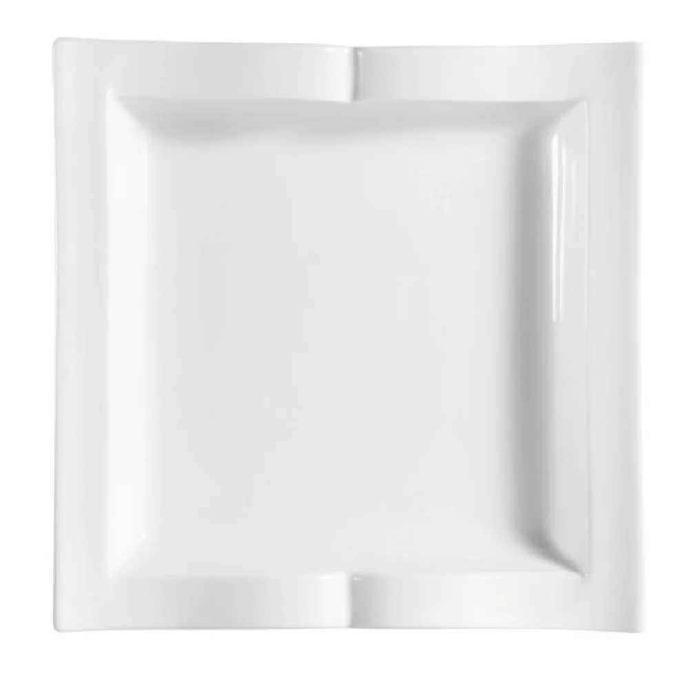 CAC China GBK-8 8-1/2 Inch Square Plate Dishwasher Oven Microwave Safe Porcelain