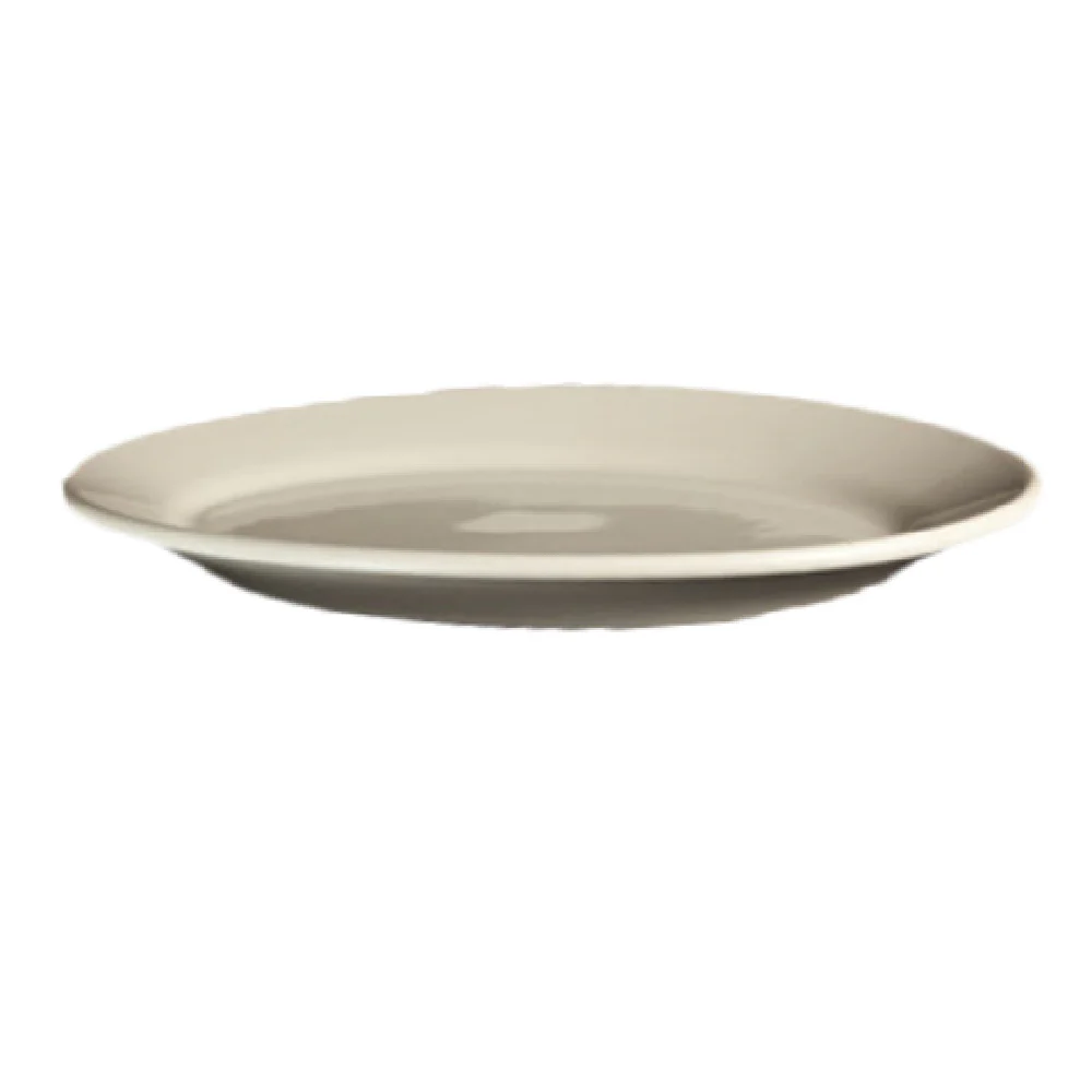 Steelite HL1582 15-5/8 Inch Oval Platter Rolled Edge China American Rose