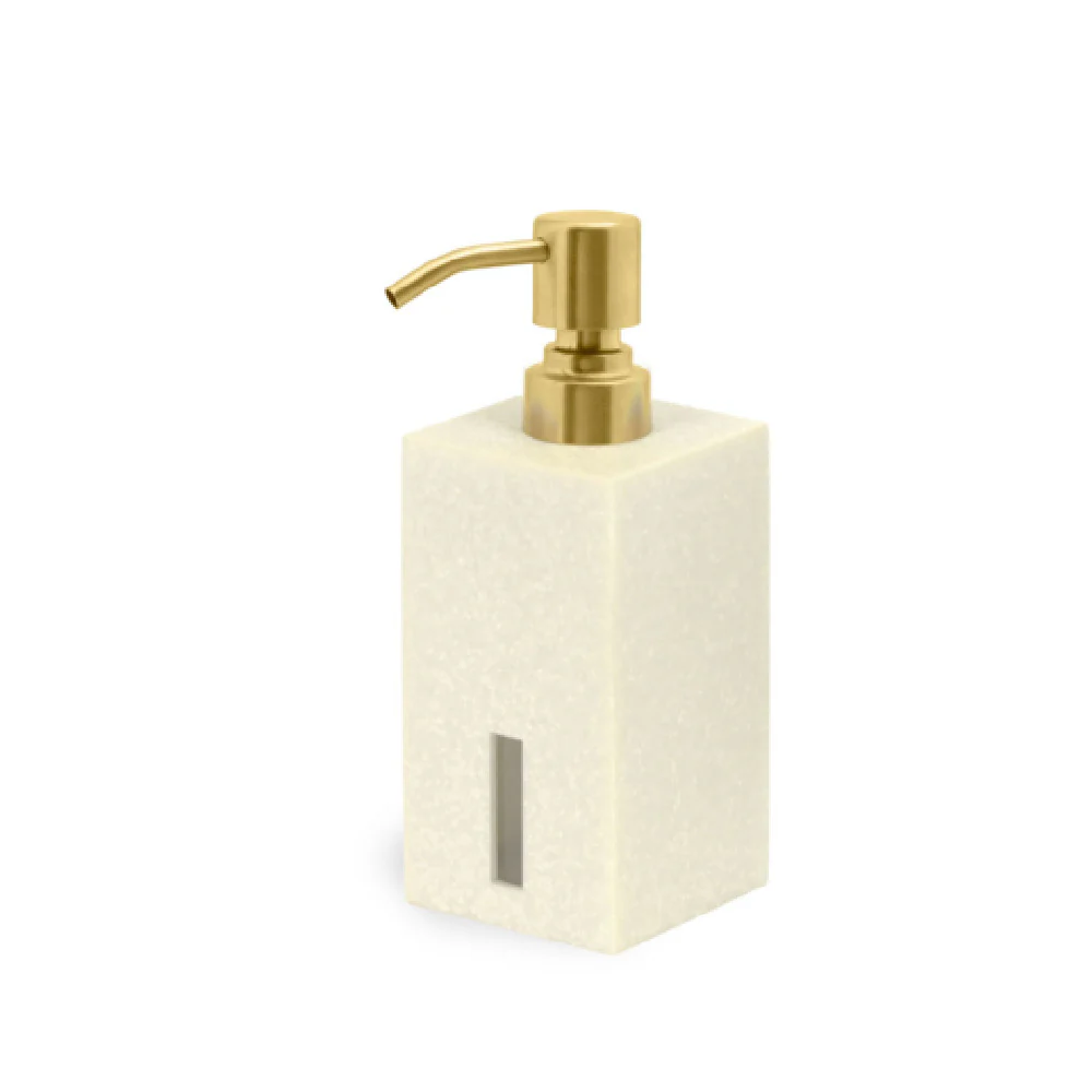 FOH RSP033GYR12 10oz Morocco Pump Stone With Matte Brass Top Includes One RSP004GYR12-BTM 10oz Morocco Soap Pump Base Stone FOH RSP033GYR12 10oz Morocco Pump Stone With Matte Brass Top Includes One RSP004GYR12-BTM 10oz Morocco Soap Pump Base Stone