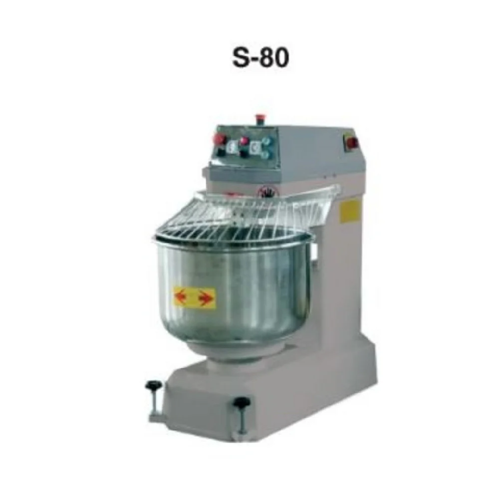 Alfa S-80 42 Inch Spiral Dough Mixer Quarts 3.5hp Stainless Steel with 2 Speeds