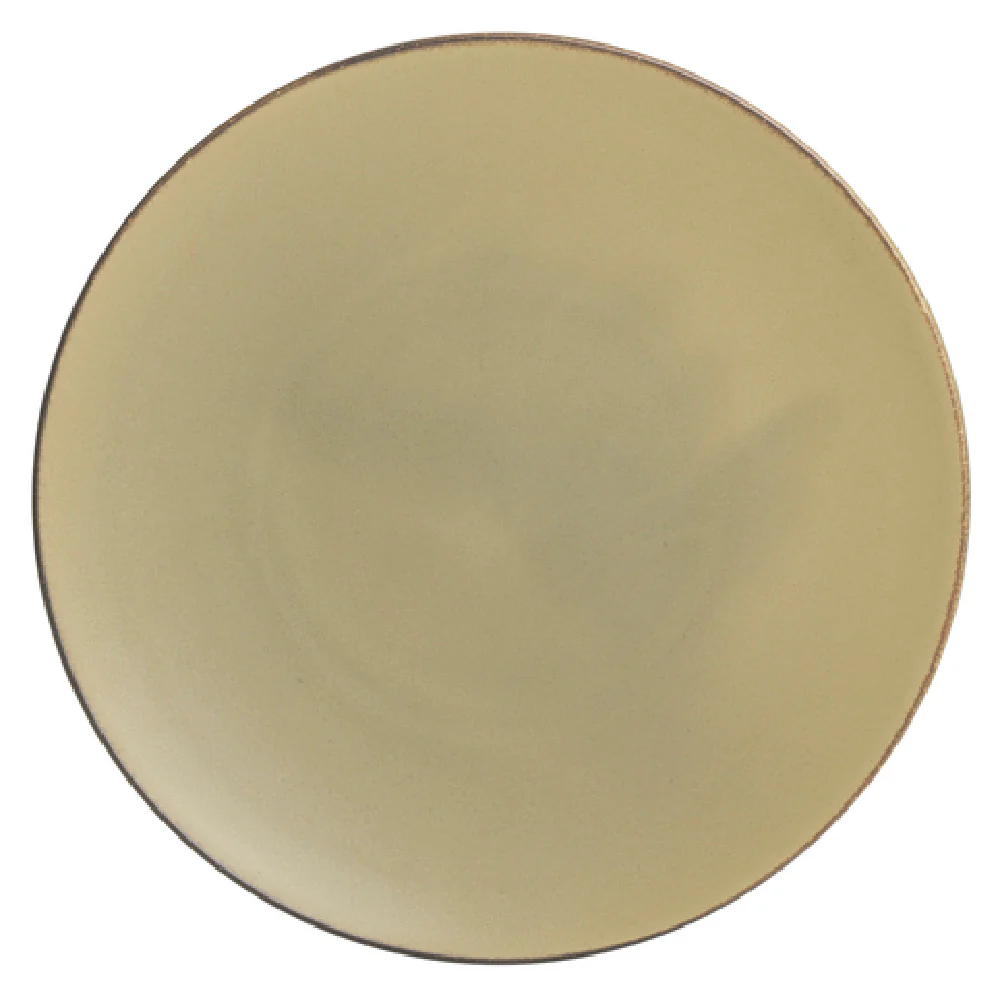 Steelite 6410MY009 11-1/4 Inch Diameter Coupe Plate Porcelain Wabi Sabi Wheat
