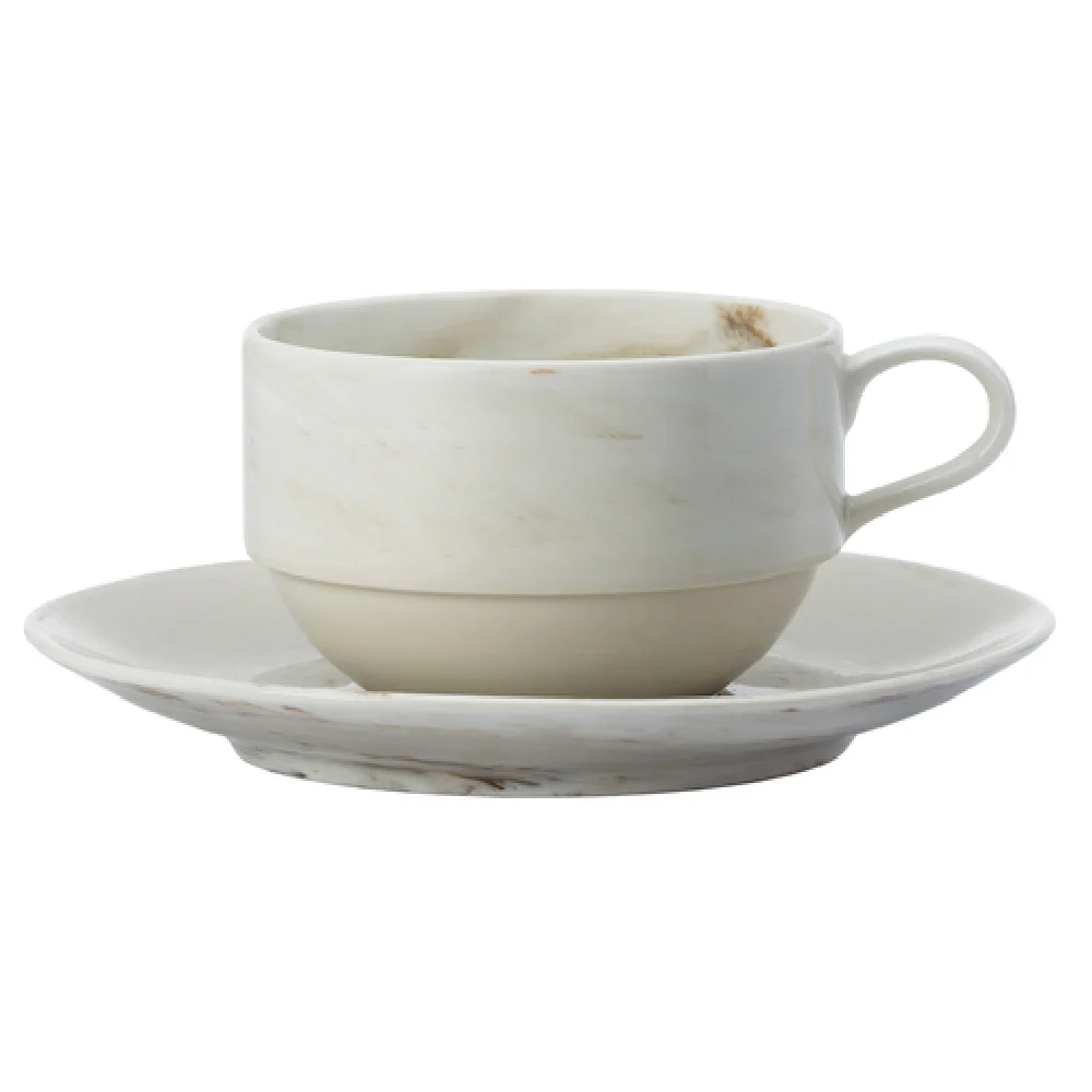 1880 Hospitality L6200000530 8 Oz Cup Stacking 100% Lead and Cadmium-Free Porcelain 1880 Hospitality L6200000530 8 Oz Cup Stacking 100% Lead and Cadmium-Free Porcelain