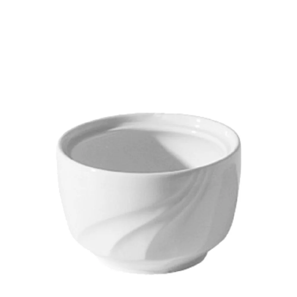 Tableware Solutions USA 21CCEVE322 7 Oz Sugar Bowl Base Scratch Resistant White