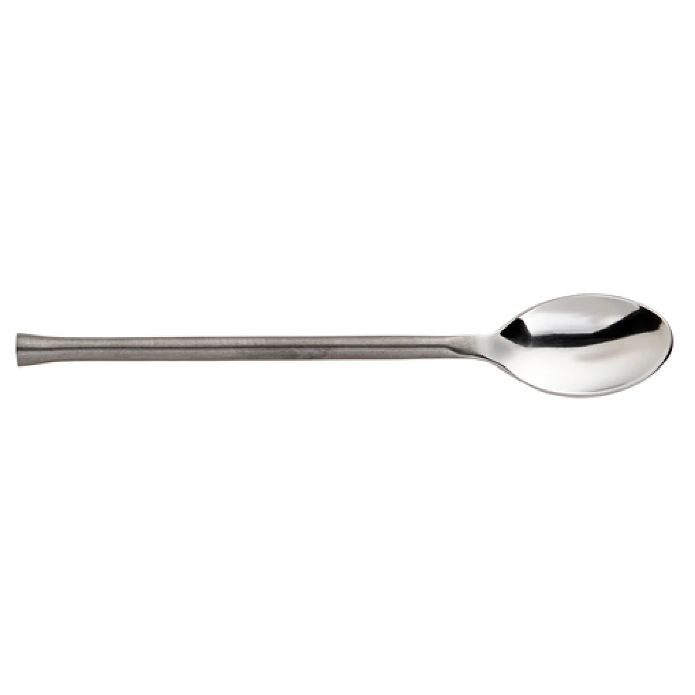 1880 Hospitality B582SITF 7-2/5 Inch Iced Tea Spoon Heavy Weight Relic Finish 18/0 Stainless Steel