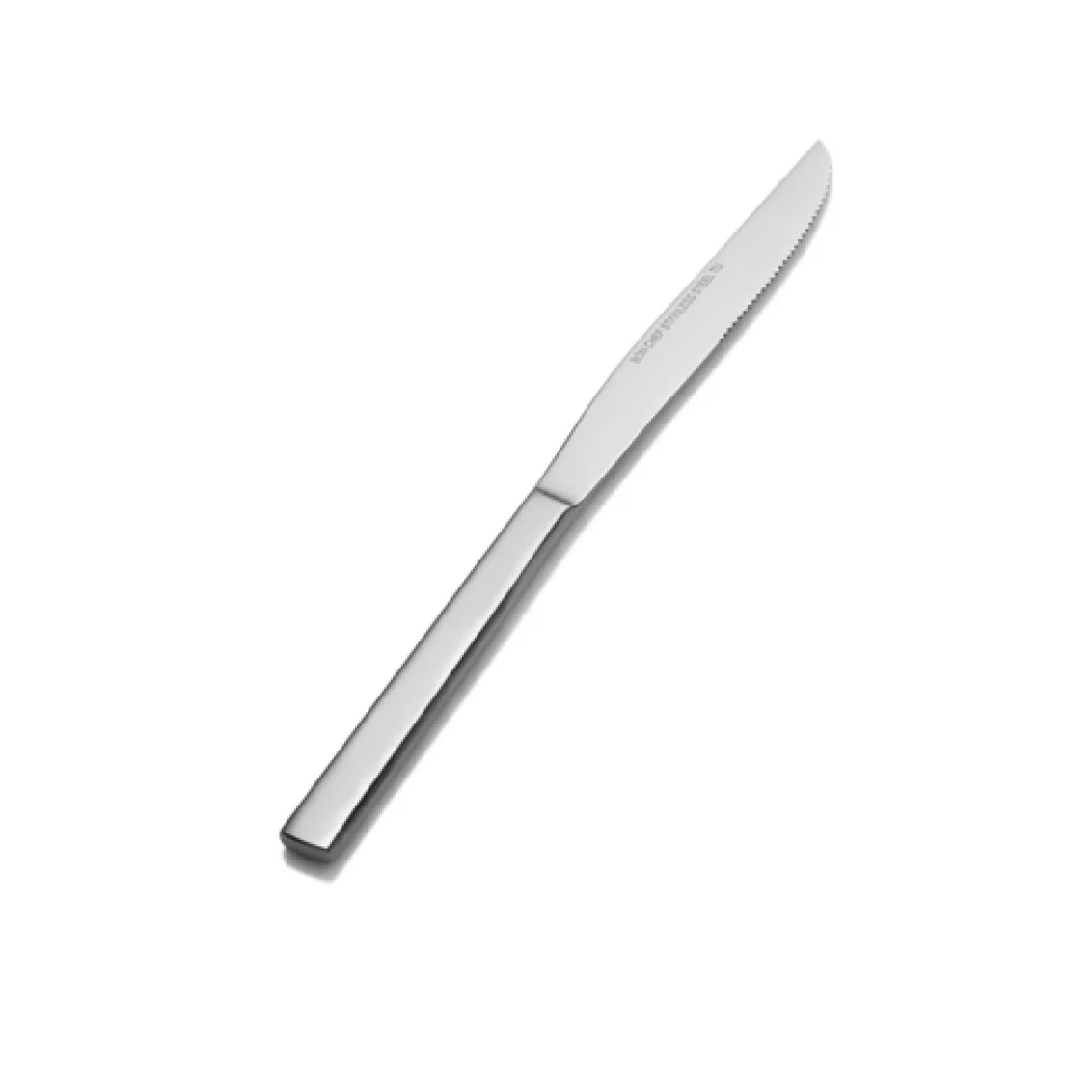 Bon Chef S3815 9-1/8 Inch 13/0 Stainless Steel Steak Knife with Ergonomic Handle Bon Chef S3815 9-1/8 Inch 13/0 Stainless Steel Steak Knife with Ergonomic Handle