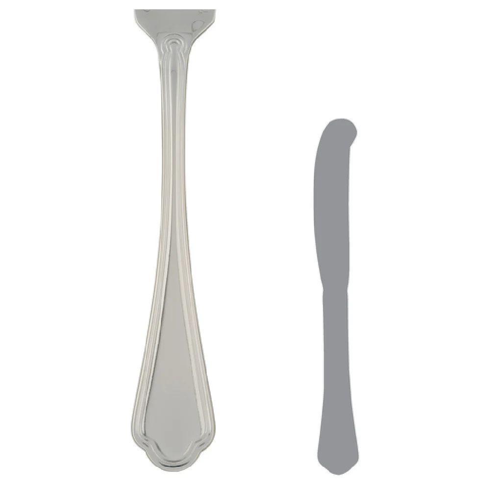 Steelite 5509J045 7-1/2 Inch Butter Knife 13/0 Stainless Steel