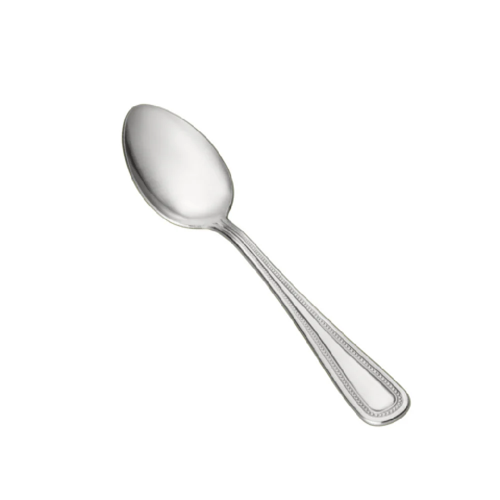 CAC China 2008-03 7-1/4 Inch Pearl Dinner Spoon Heavy Weight 18/0 Stainless Steel CAC China 2008-03 7-1/4 Inch Pearl Dinner Spoon Heavy Weight 18/0 Stainless Steel