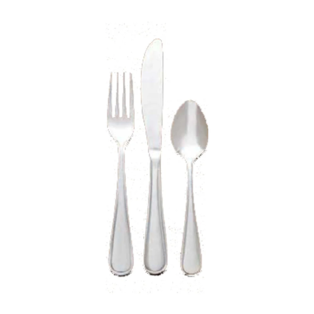 Libbey 162 039 8 Inch Extra Heavy Weight European Dinner Fork 18/0 Stainless Steel Bright Mirror Finish