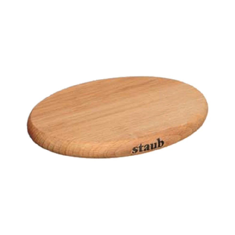 Zwilling 1190713 11-2/5 Inch Wood Magnetic Oval Trivet with Durable Design