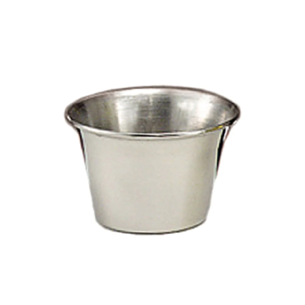 Libbey 300 18725 2-1/2 Oz Sauce Cup Round Stainless Steel 12 Packs