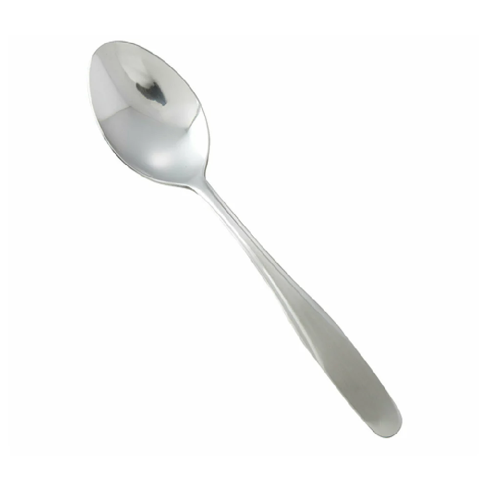 Winco 0008-03 6-3/4 Inch Heavy Weight Dinner Spoon Satin Finish Stainless Steel