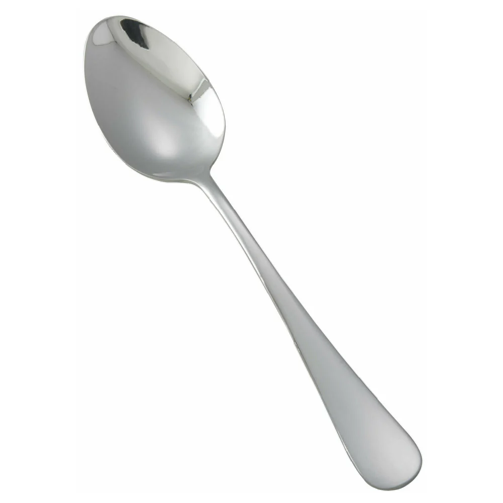 Winco 0026-03 7 Inch Dinner Spoon Heavy Weight Mirror Finish 18/0 Stainless Steel