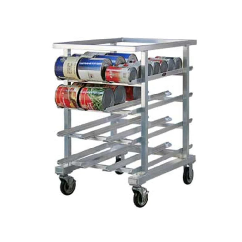 New Age Industrial 1226NT 25 Inch Mobile Can Storage Rack Aluminum with Casters New Age Industrial 1226NT 25 Inch Mobile Can Storage Rack Aluminum with Casters