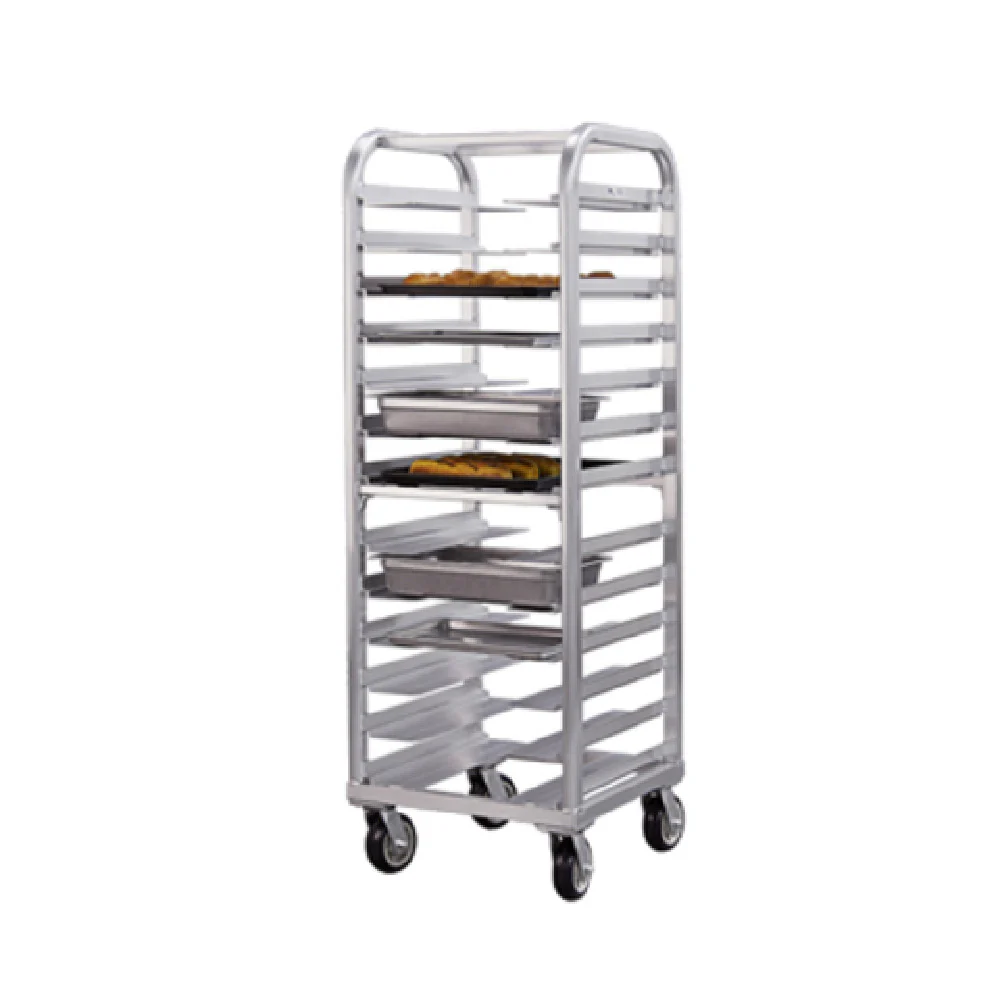 New Age Industrial 4640 25 Inch Bun Pan Rack Heavy Duty Aluminum with Casters New Age Industrial 4640 25 Inch Bun Pan Rack Heavy Duty Aluminum with Casters