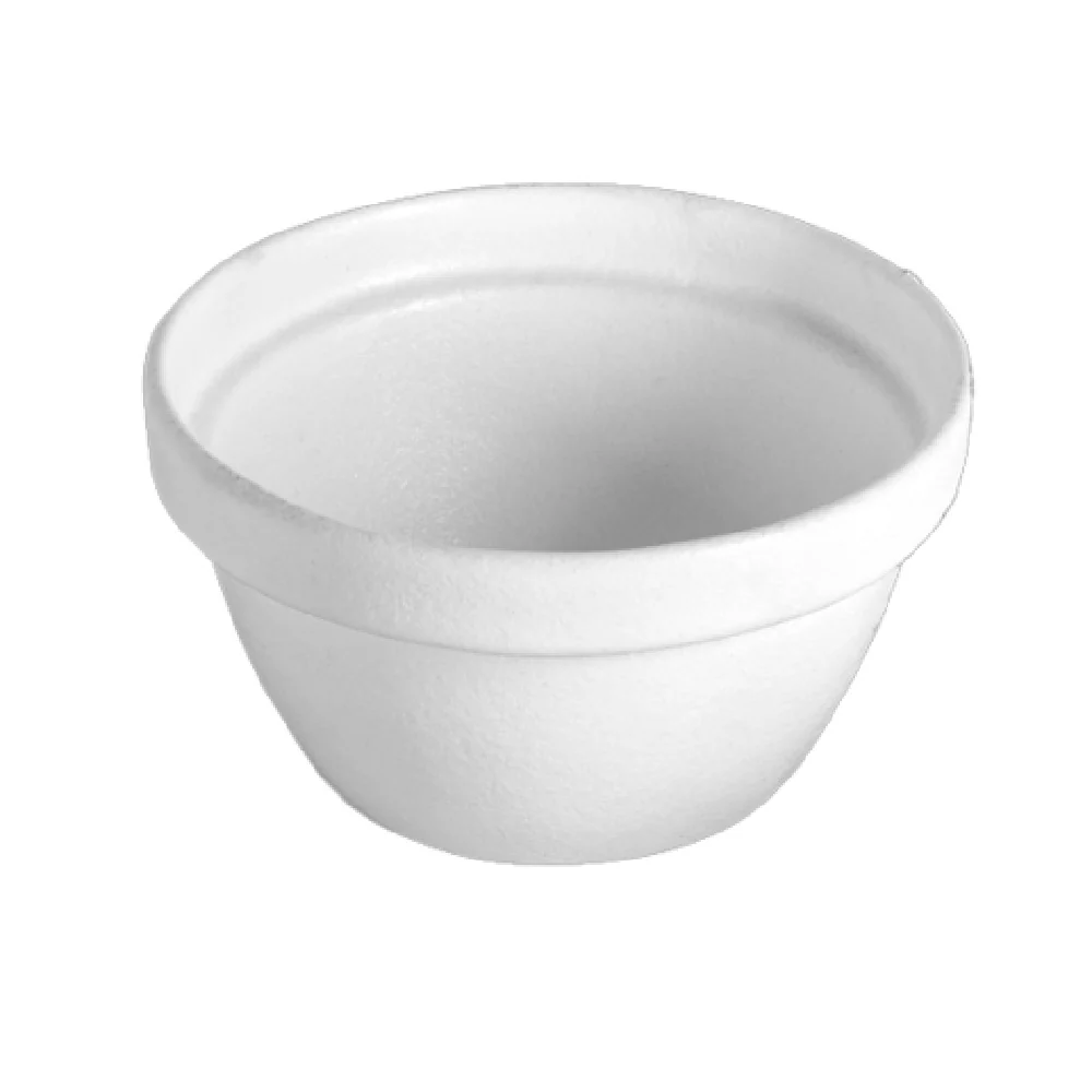 GET Enterprises TFRD21SB 5 Inch Diameter Bugambilia Miami Buffet Bowl Sky Blue Cast Aluminum