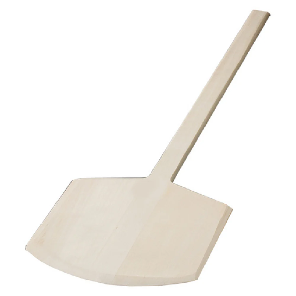 American Metalcraft 1139 11 Inch Wood Square Pizza Peel with Short Handle