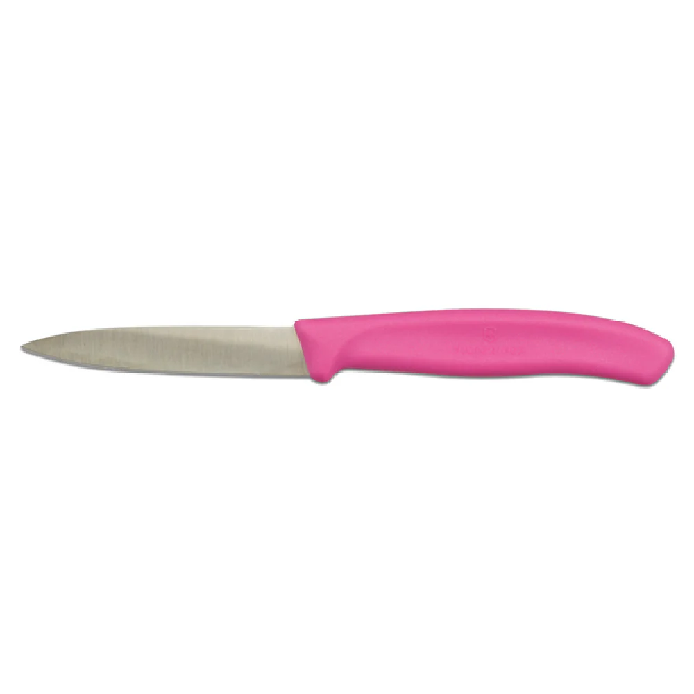 JB Prince V861 P 3-1/4 Inch Blade 3-1/4 Inch Pink Knife High Carbon Stainless Steel JB Prince V861 P 3-1/4 Inch Blade 3-1/4 Inch Pink Knife High Carbon Stainless Steel