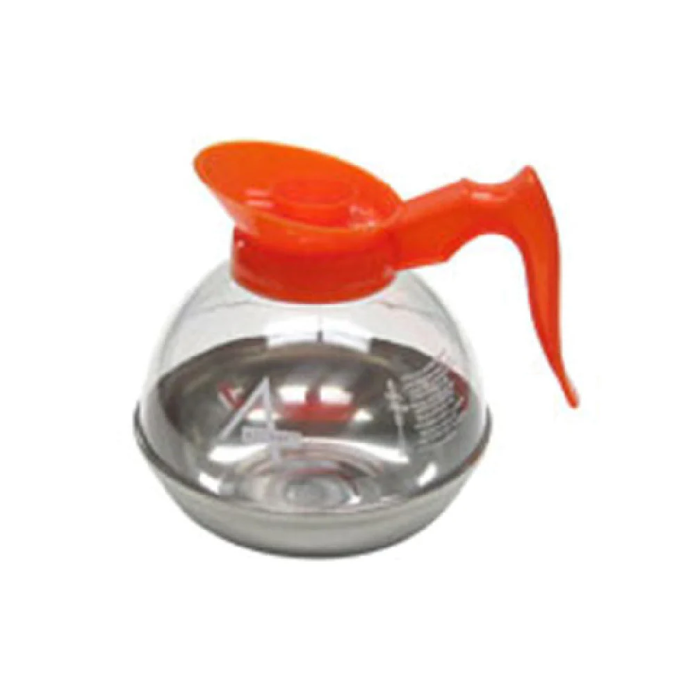 Admiral Craft CDP-OR 64 Oz Coffee Decanter High Impact Plastic Orange