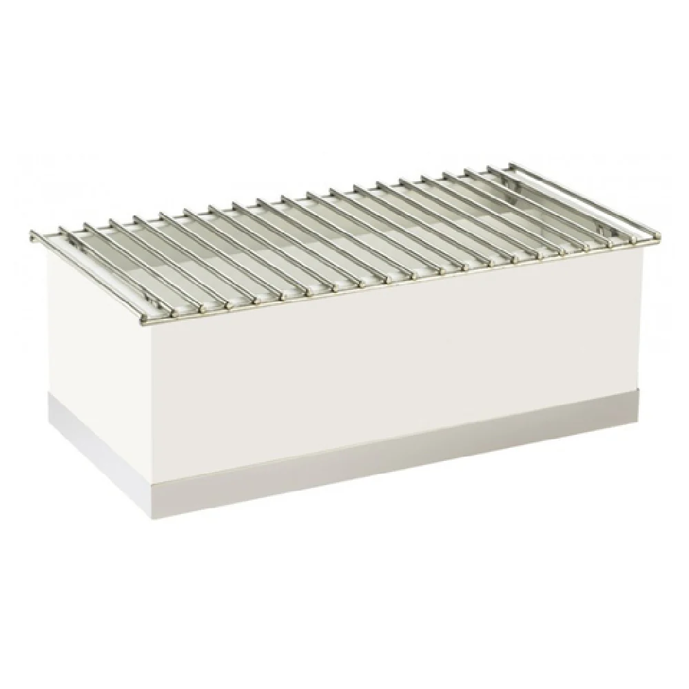 Cal Mil 3012-55 22 Inch Luxe Chafer Alternative Wire Grill Stand Stainless Steel