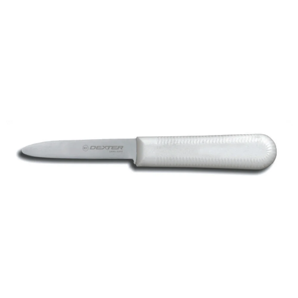 Dexter Russell S127 3 Inch Narrow Clam Knife High Carbon Steel White Handle Dexter Russell S127 3 Inch Narrow Clam Knife High Carbon Steel White Handle
