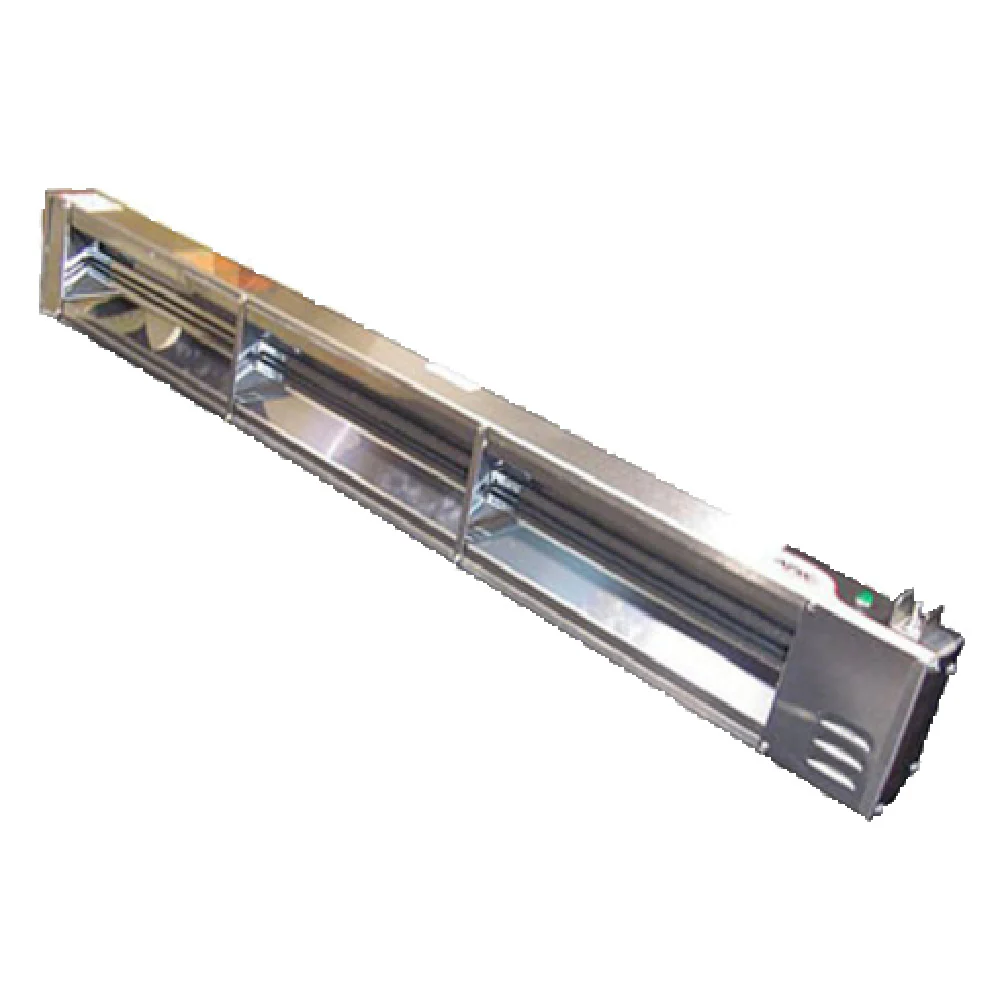 APW Wyott FD-36L-T_240 36 Inch Metal Heater Rod Heat Lamp Low Wattage Stainless Steel