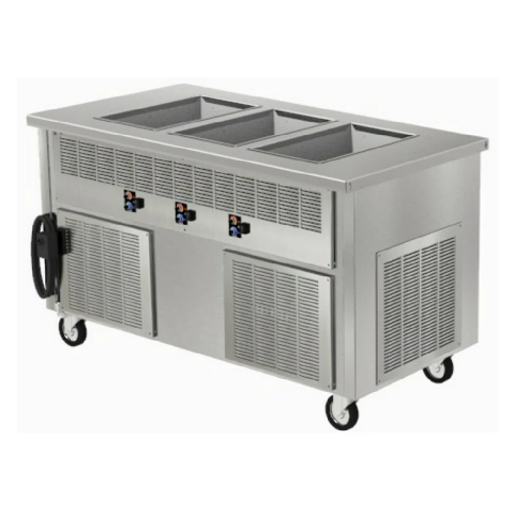 Delfield SFW-6-NU 108 Inch FlexiWell Hot Cold Freezer Serving Counter with 6 Wells Stainless Steel Delfield SFW-6-NU 108 Inch FlexiWell Hot Cold Freezer Serving Counter with 6 Wells Stainless Steel