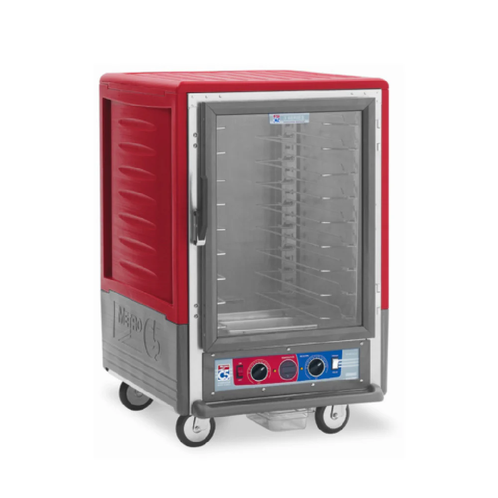Metro C535-CFC-UA 27 Inch Heated Holding and Proofing Cabinet with Red Insulation Armour Metro C535-CFC-UA 27 Inch Heated Holding and Proofing Cabinet with Red Insulation Armour