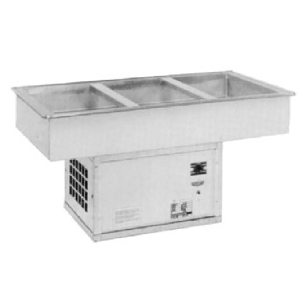 Atlas Metal WCM-4 57 Inch Refrigerated Cold Food Drop-In Unit with Insulated Pan Atlas Metal WCM-4 57 Inch Refrigerated Cold Food Drop-In Unit with Insulated Pan