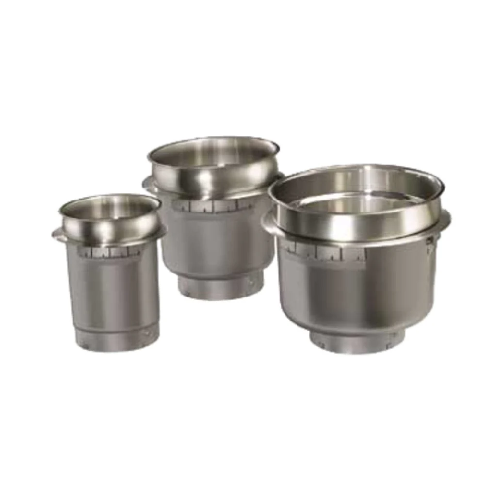 Hatco HWBHRN-7QTD_120/60/1 7 Quart Electric Drop-In Heated Well with Drain Stainless Steel Hatco HWBHRN-7QTD_120/60/1 7 Quart Electric Drop-In Heated Well with Drain Stainless Steel
