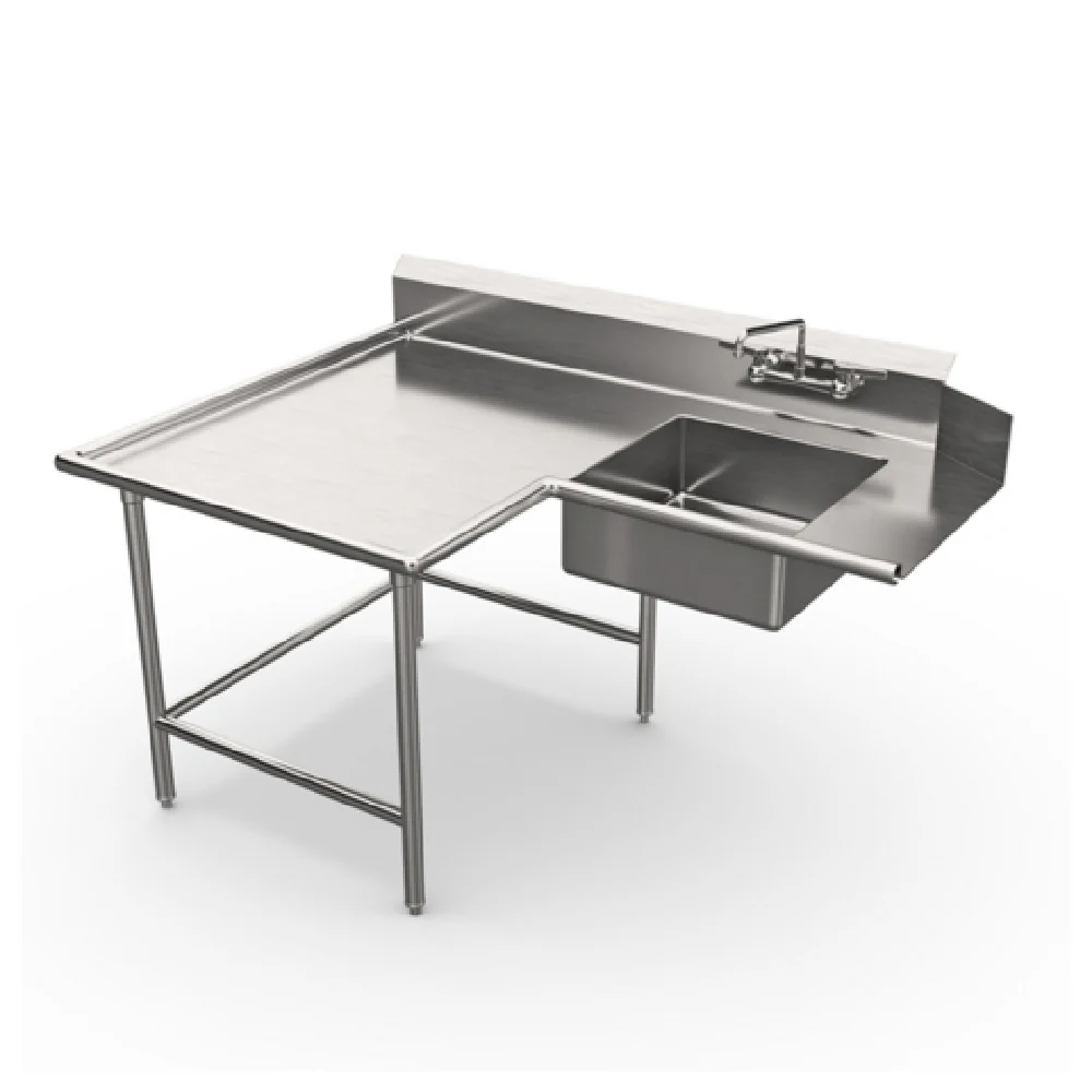 Winholt SDT-16-I-96L 96 Inch Island Dishtable Soiled Left-right Operation