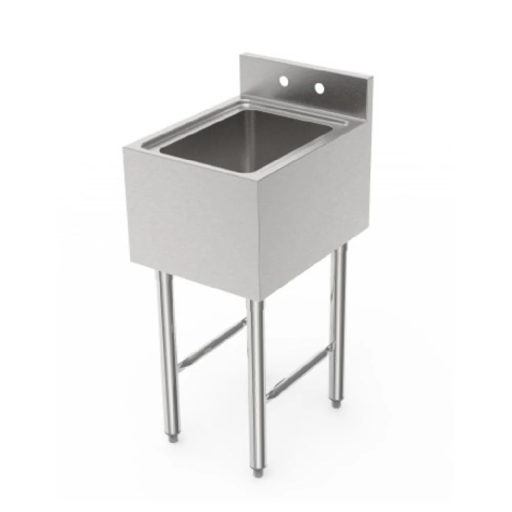 GSW USA SE10141DNB 12 Inch Sink Stainless Steel One Compartment with Bowl GSW USA SE10141DNB 12 Inch Sink Stainless Steel One Compartment with Bowl