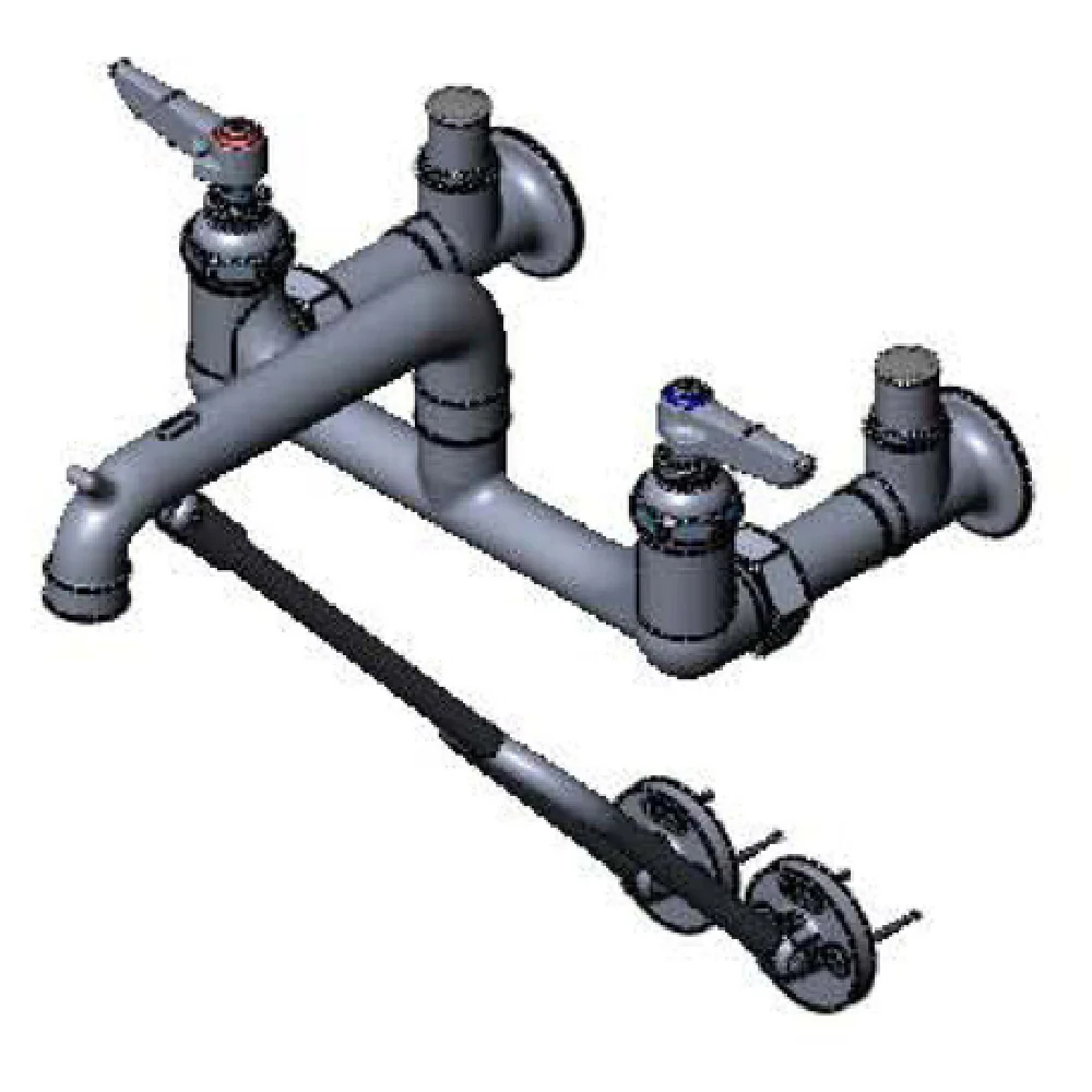 T&S Brass B-0651-POL Service Sink Faucet 8