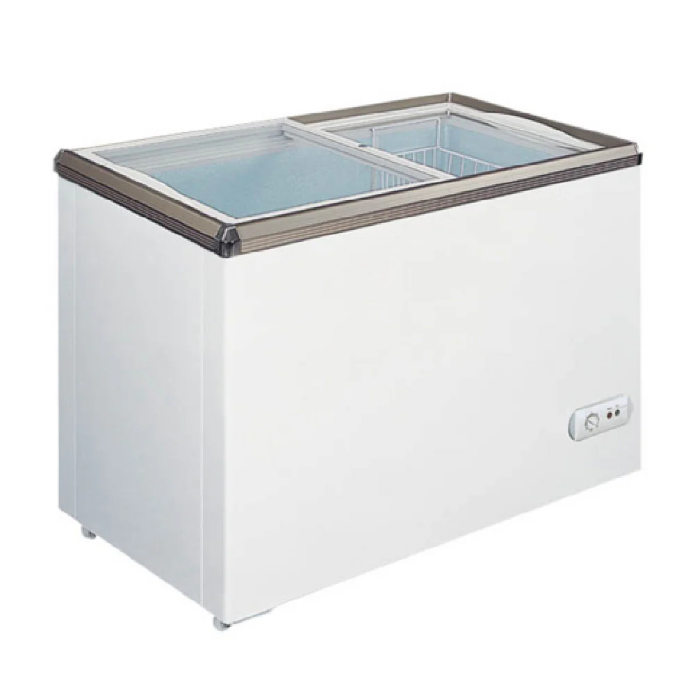 Omcan 49294 53 Inch Ice Cream Display Chest Freezer 12.6 Cu Ft Stainless Steel Omcan 49294 53 Inch Ice Cream Display Chest Freezer 12.6 Cu Ft Stainless Steel