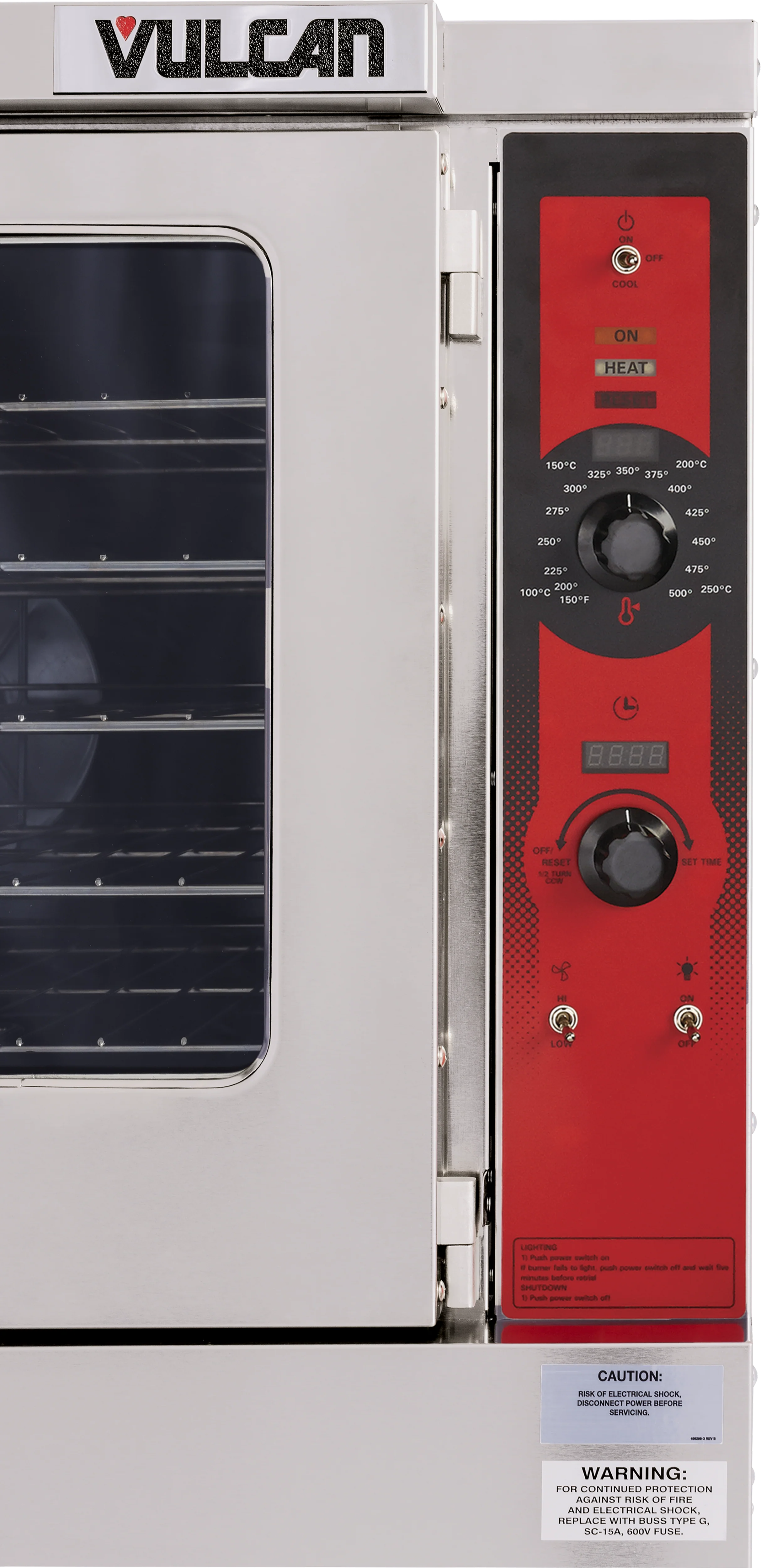 Vulcan VC5ED-QS-PLATINUM_208/60/1 40 Inch Electric Convection Oven with 5 racks Vulcan VC5ED-QS-PLATINUM_208/60/1 40 Inch Electric Convection Oven with 5 racks