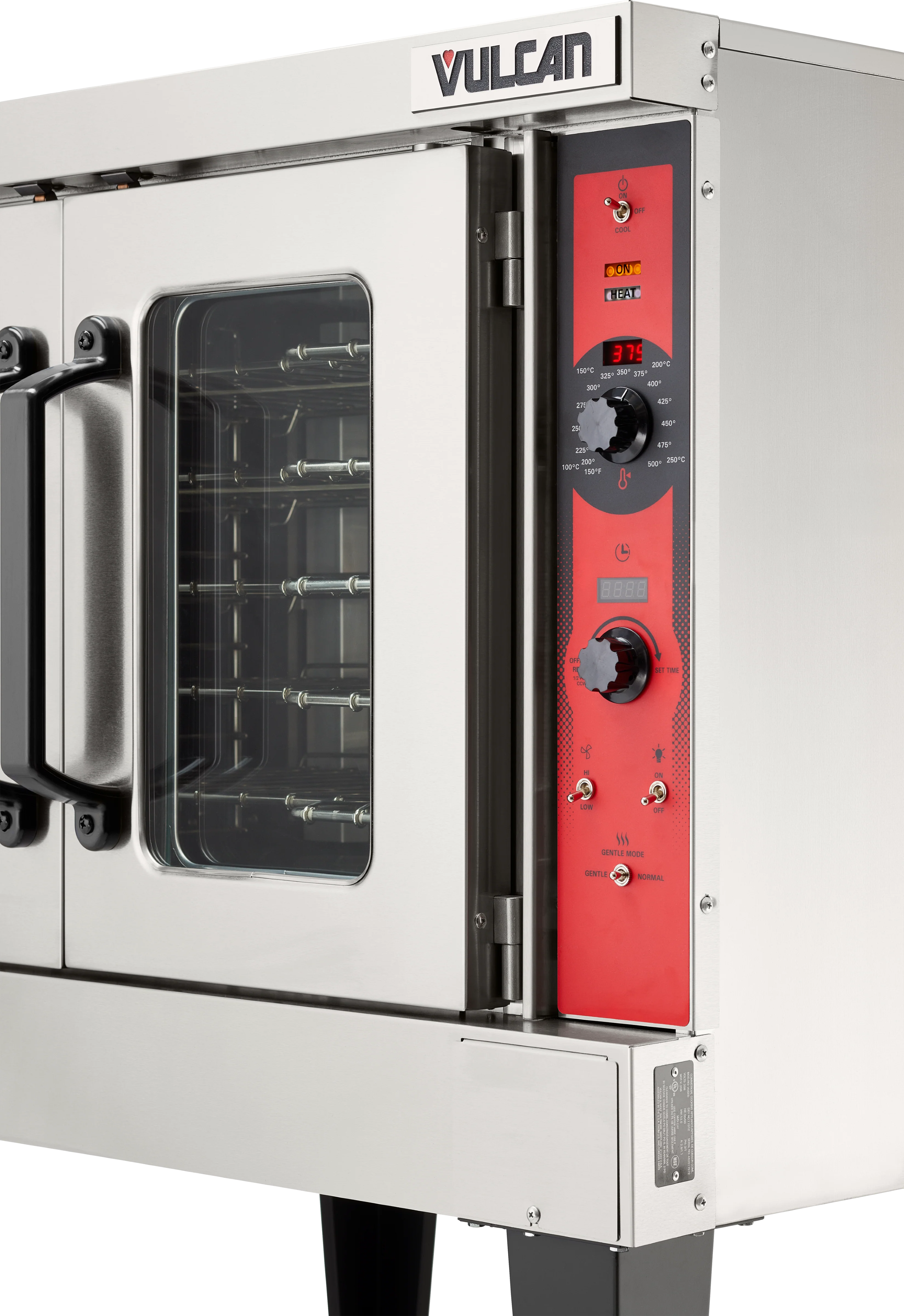 Vulcan VC5ED-QS-PLATINUM_208/60/1 40 Inch Electric Convection Oven with 5 racks Vulcan VC5ED-QS-PLATINUM_208/60/1 40 Inch Electric Convection Oven with 5 racks