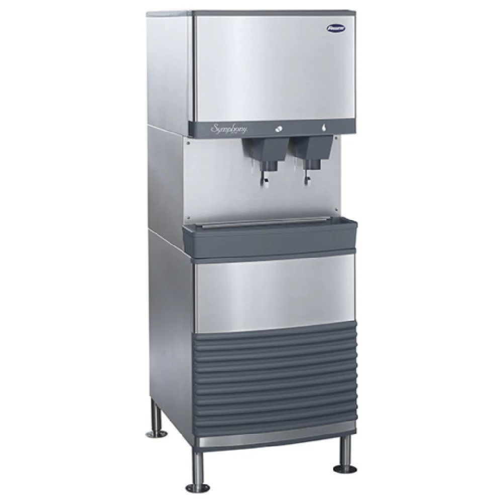 Follett 110FB414W-L Symphony Plus Water-Cooled Ice and Water Dispenser Chewblet Nugget 425 Lb/Day