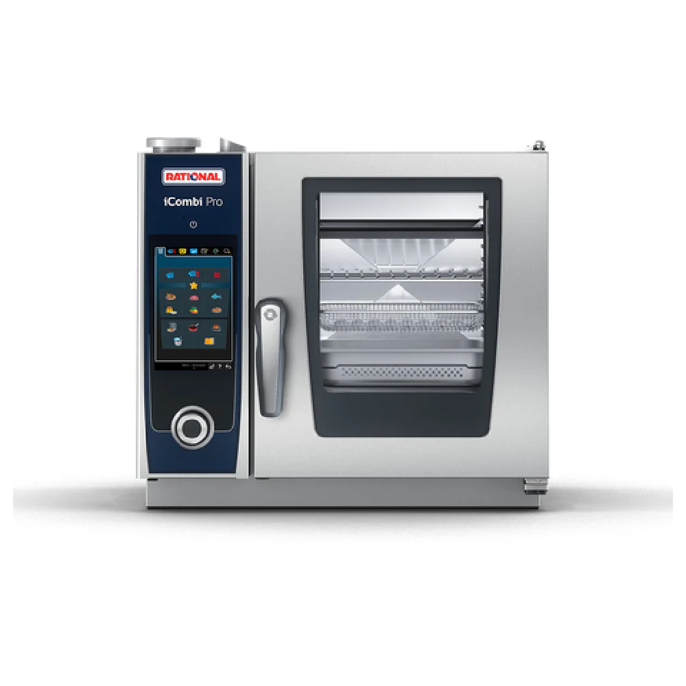 Rational ICP XS E 208/240V 1 PH (LM100AE)-QS Electric Combi Oven 25 Inch with Steam Generator