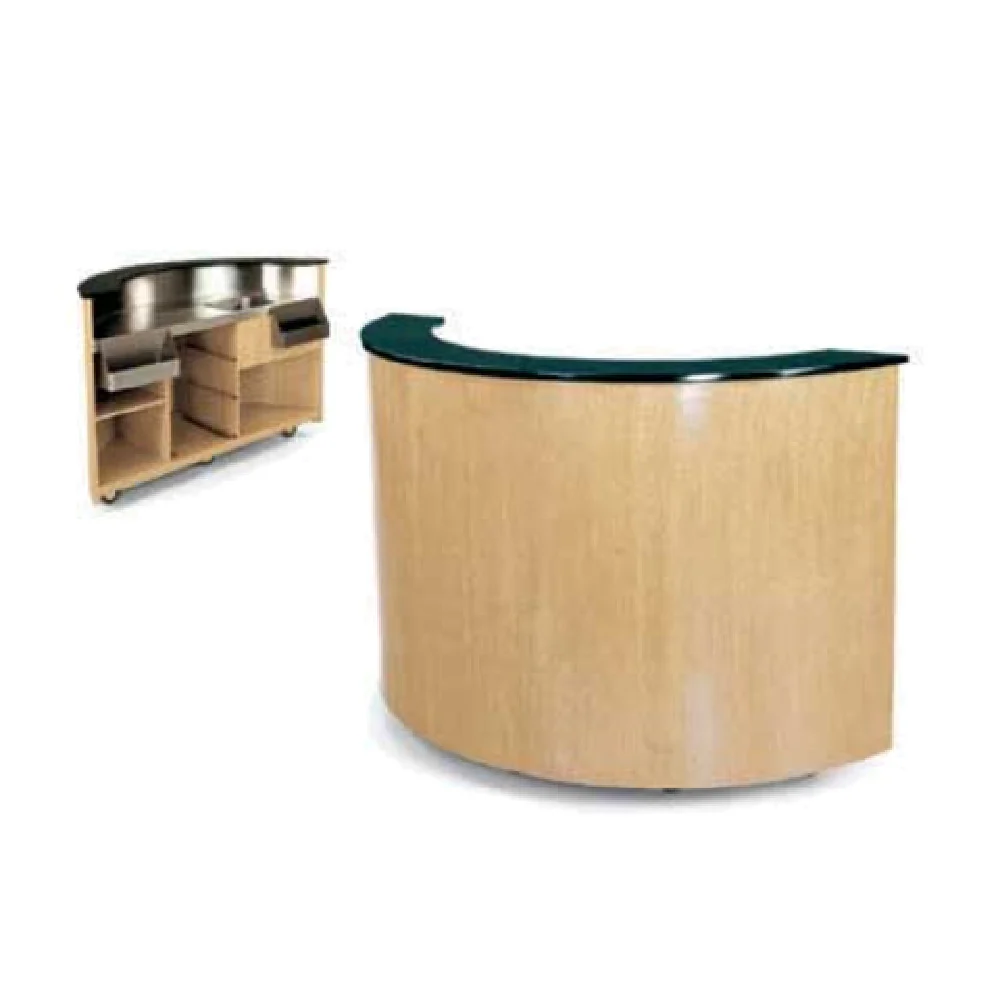 Forbes Industries 5790-8 28-1/2 Inch Mobile Bar with Stainless Steel and Avonite Countertop Forbes Industries 5790-8 28-1/2 Inch Mobile Bar with Stainless Steel and Avonite Countertop