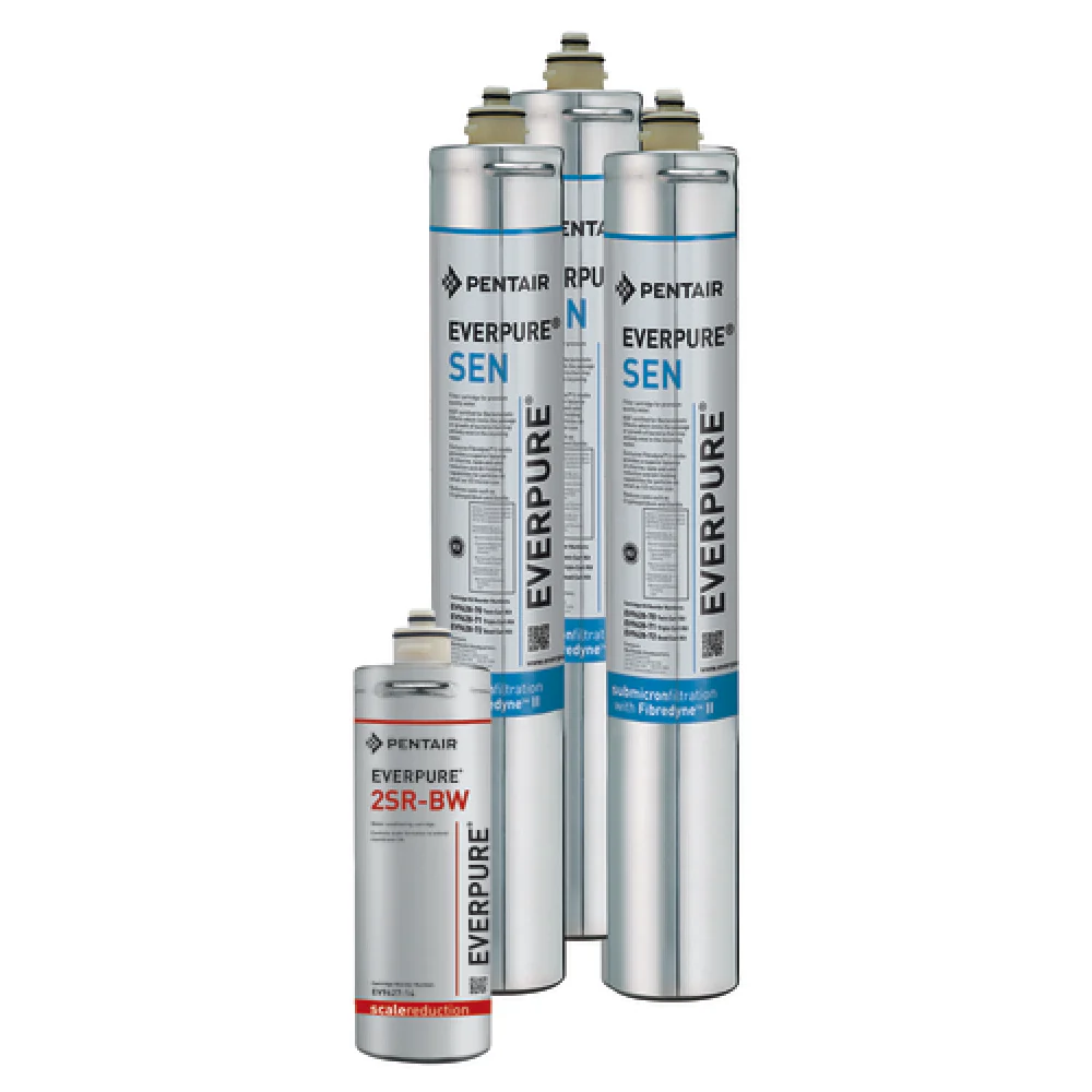 Everpure EV962881 150,000 Gallon Water Filter Cartridge Kit with SEN and 2SR-BW Everpure EV962881 150,000 Gallon Water Filter Cartridge Kit with SEN and 2SR-BW