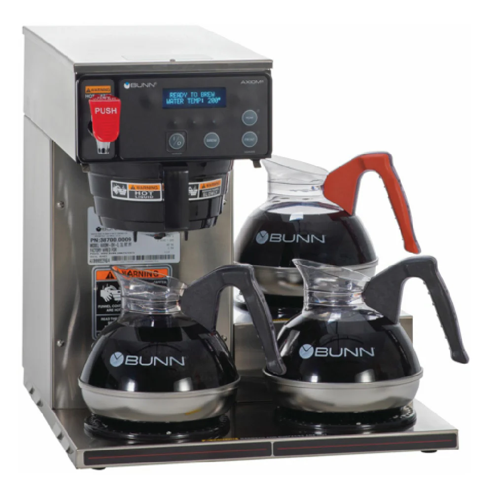 Bunn 38700.0009 200 oz Coffee Brewer Electric with 3 Warmers
