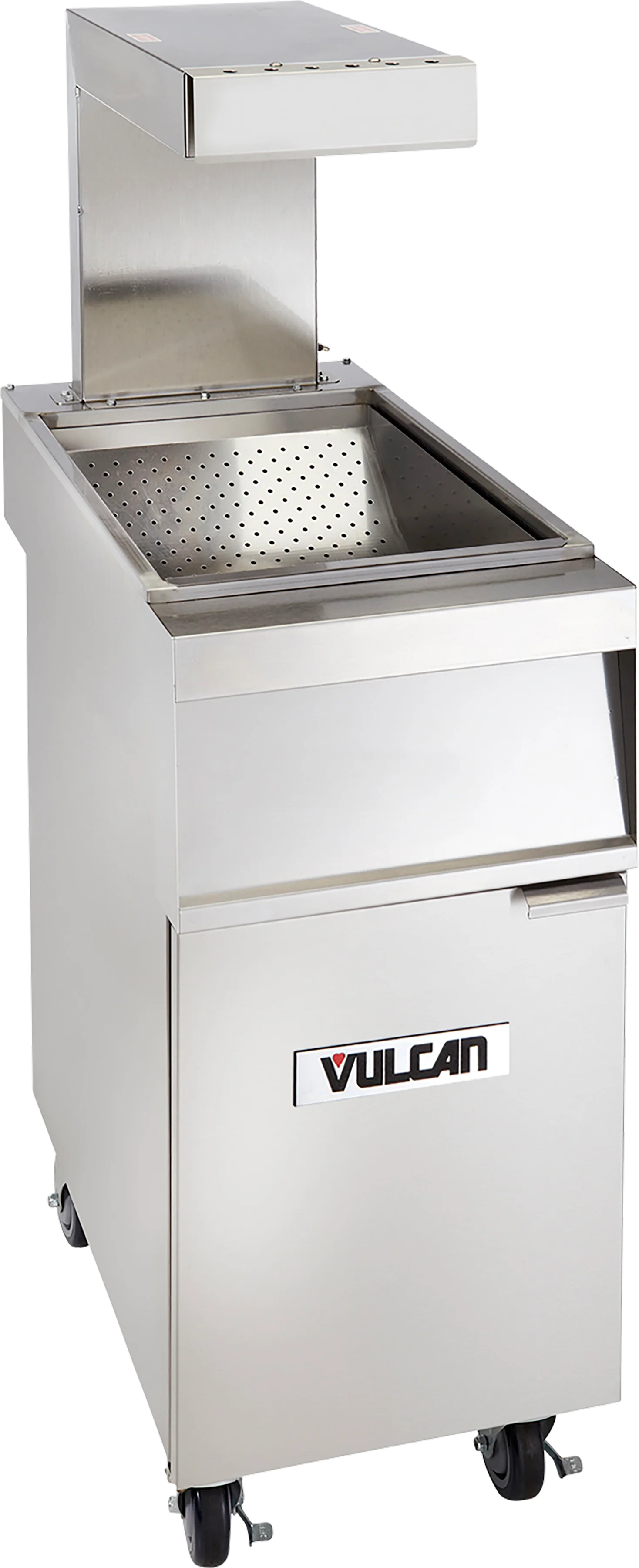 Vulcan FRYMATE VX15 15-1/2 Inch Fryer Dump Station with Stainless Steel Construction Vulcan FRYMATE VX15 15-1/2 Inch Fryer Dump Station with Stainless Steel Construction