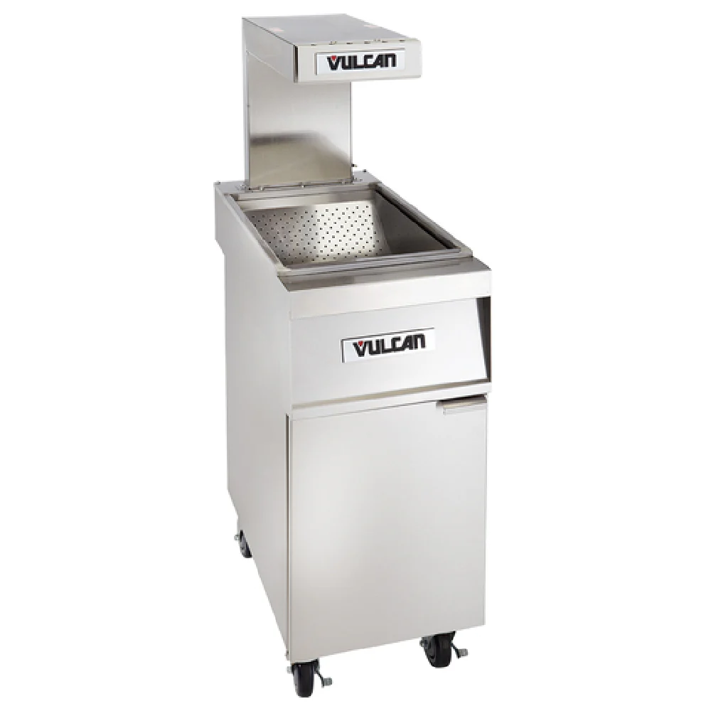 Vulcan FRYMATE VX15 15-1/2 Inch Fryer Dump Station with Stainless Steel Construction Vulcan FRYMATE VX15 15-1/2 Inch Fryer Dump Station with Stainless Steel Construction