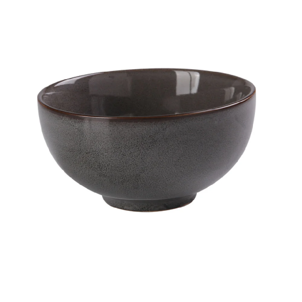 Yanco PK-705 15oz Peacock Nappie Bowl Round Glazed Porcelain - 3 Dozen Cases