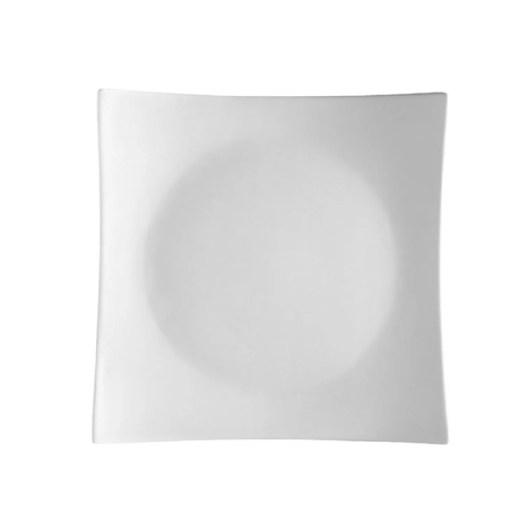 CAC China SHA-5 4-1/4 Inch Square Plate Porcelain with Dishwasher Safe 3 Dozen