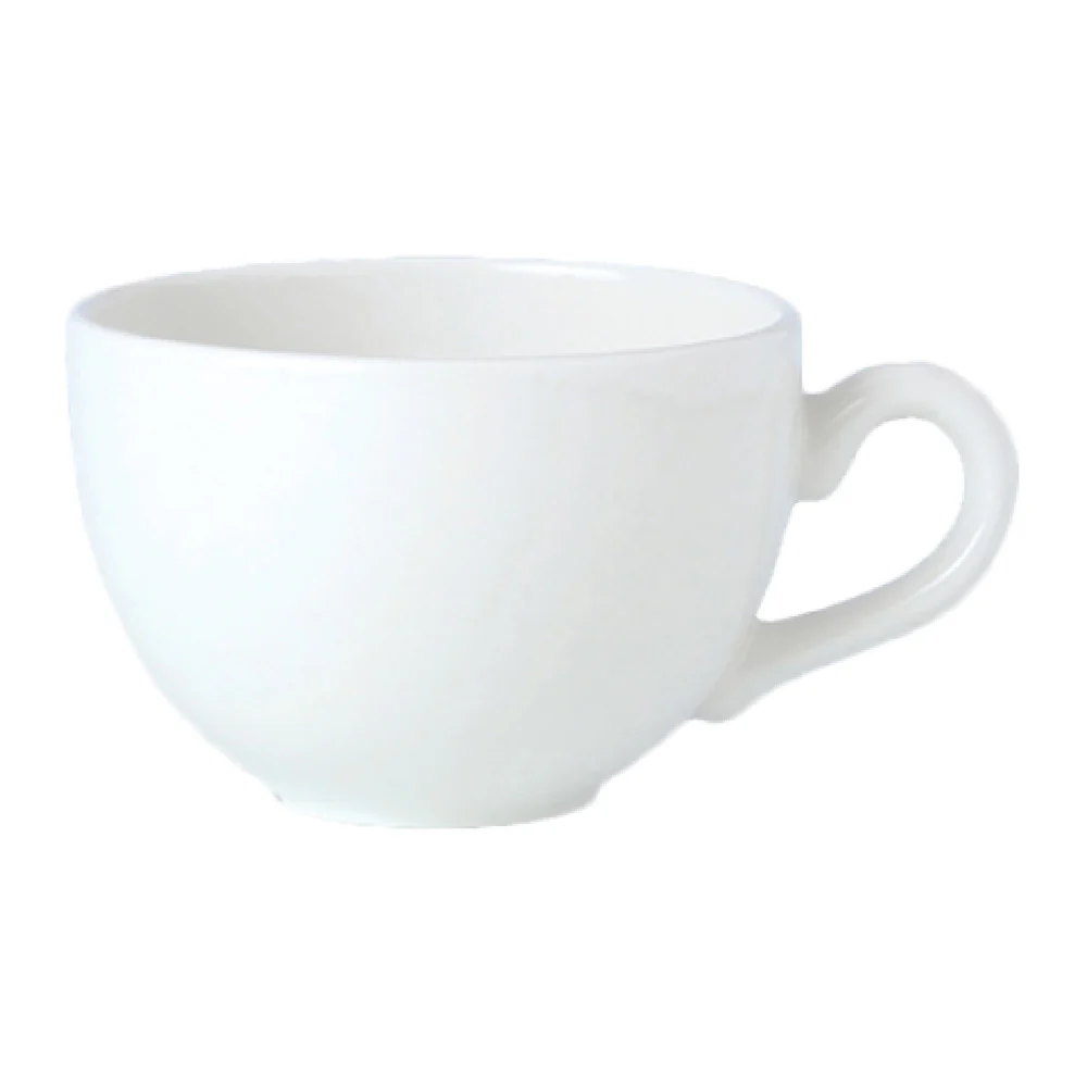 Steelite 11010152 12.0 Oz Low Cup with Alumina Vitrified Construction